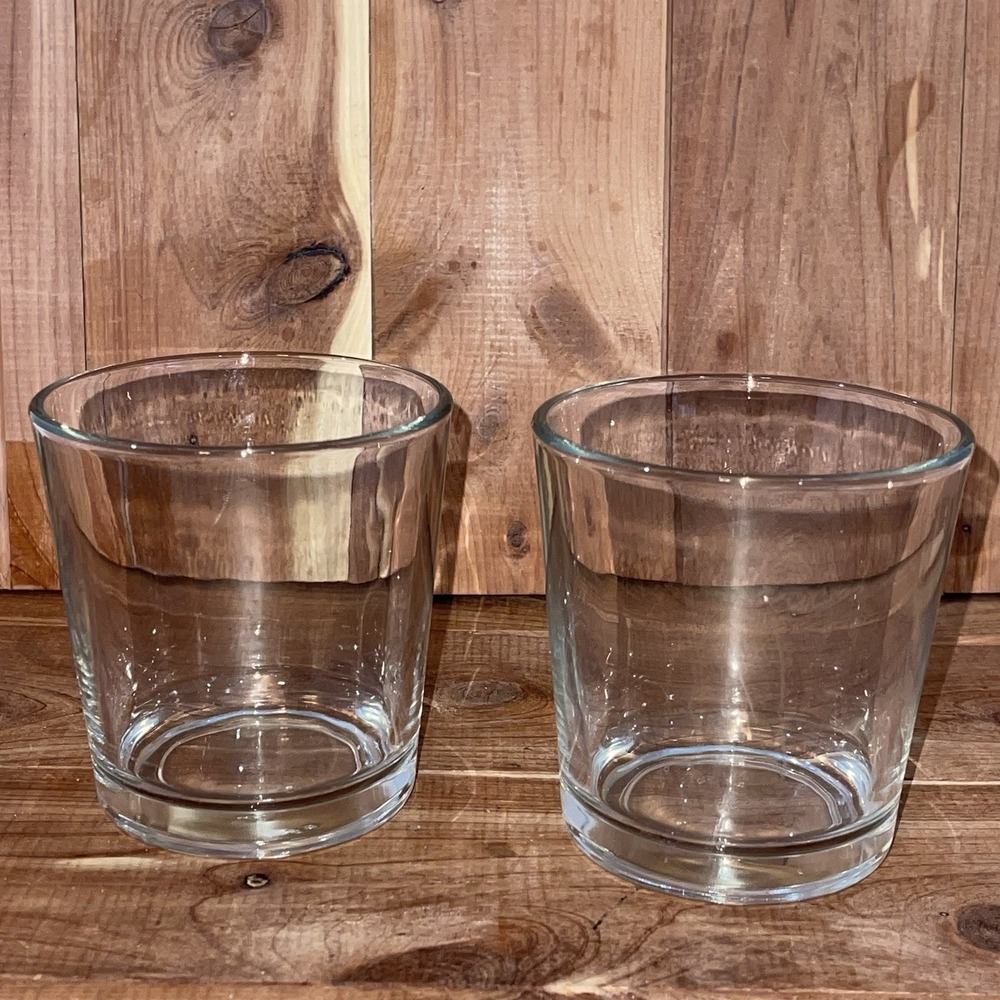 Anchor Hocking Heavy Base Barware Rocks Glass #34 On Bottom Old Fashioned